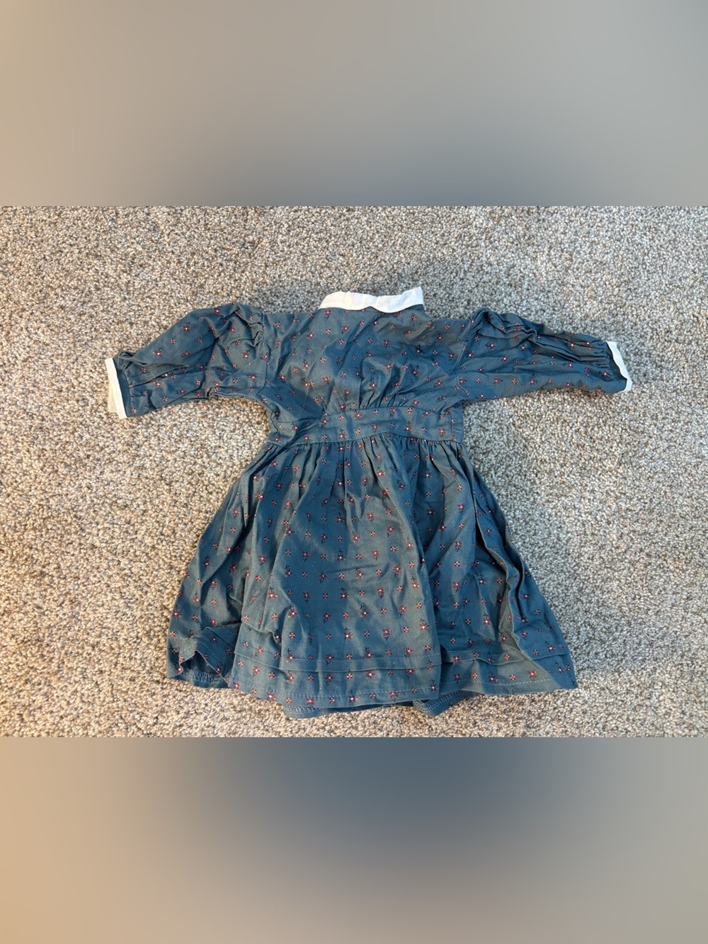 Vintage Retired American Girl Pleasant Company Kirsten Meet Outfit (dress only)